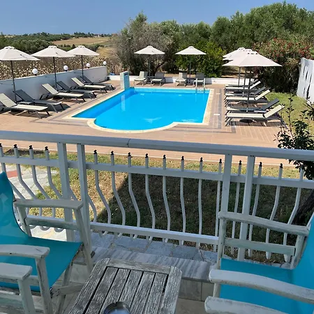 Villa Blue Apartments Agia Triada  Exterior photo